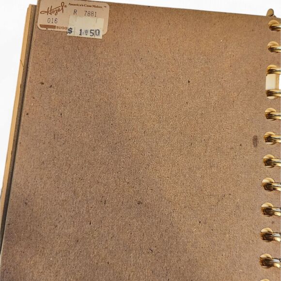 Vintage Emerson Leather Hazel Planner Binder with Blank Pages, 1985 Brown - Picture 11 of 12